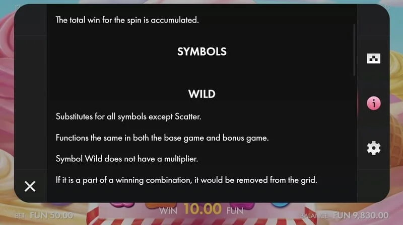 Sugar Wins – søte spillsymboler